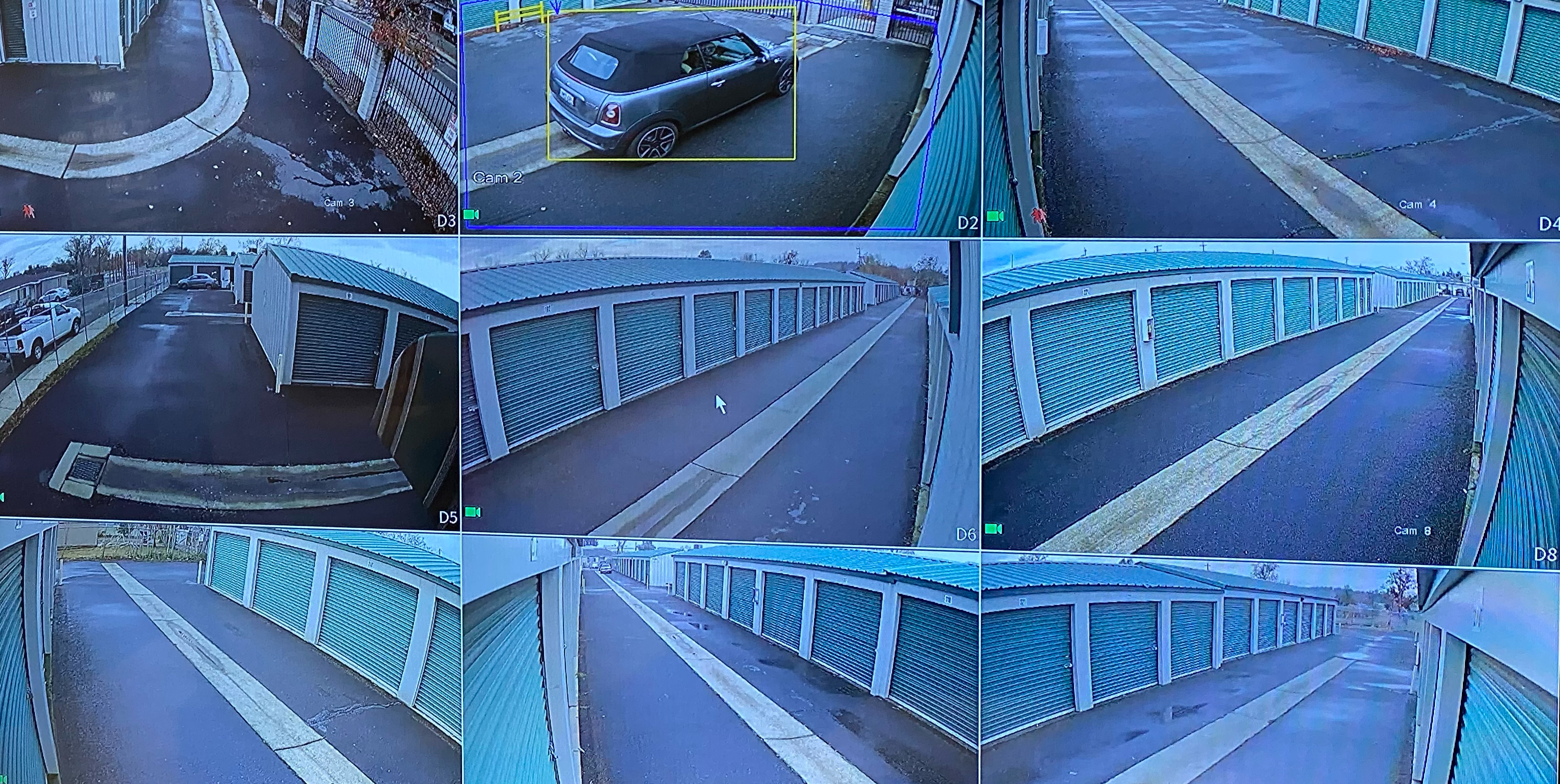 Security cameras at Metro Self Storage